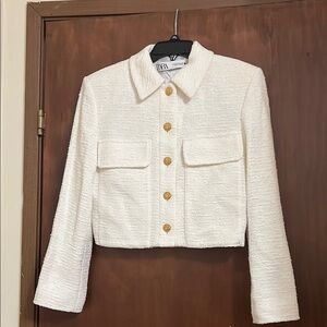 Zara Cropped Blazer